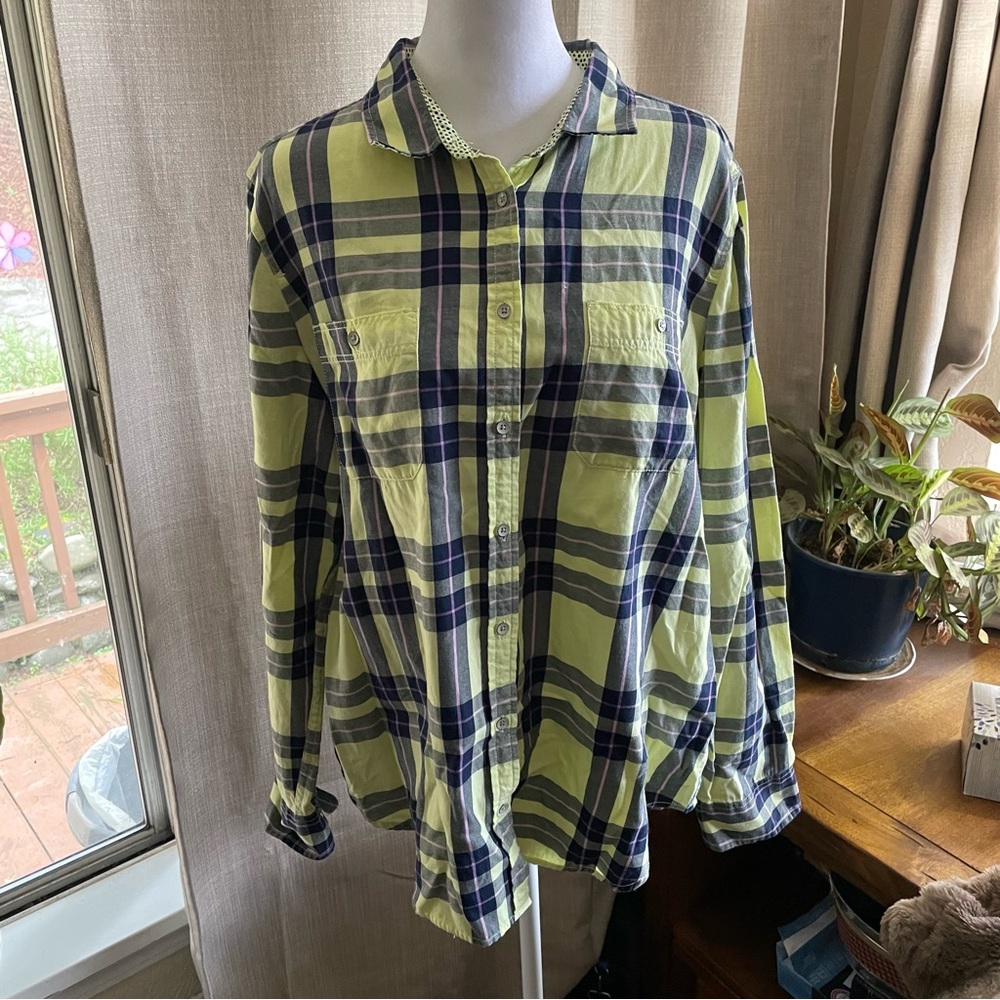 Stylus yellow and pink plaid